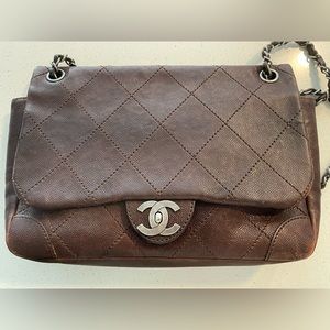 COPY - Brown Chanel Caviar Flap Bag